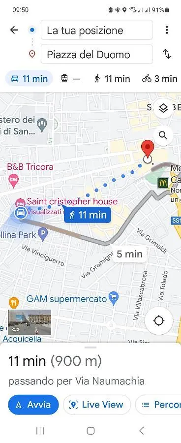 Appartement Saint Cristofer House à Catane Italie